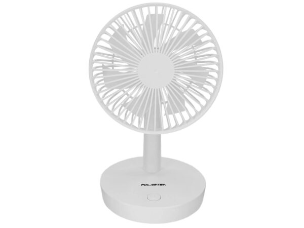 VENTILADOR RECARGABLE ESCRITORIO 6 ASPAS 6" REF:977-2305747 BLANCO