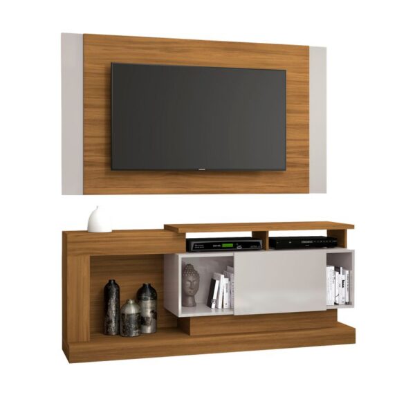 COMBO PANEL + RACK TV HASTA 55" REF:NT1065 241FREIJO TREND/OFF WHITE