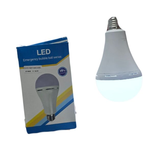 FOCO RECARGABLE LED-727-15 (CAJA AZUL)