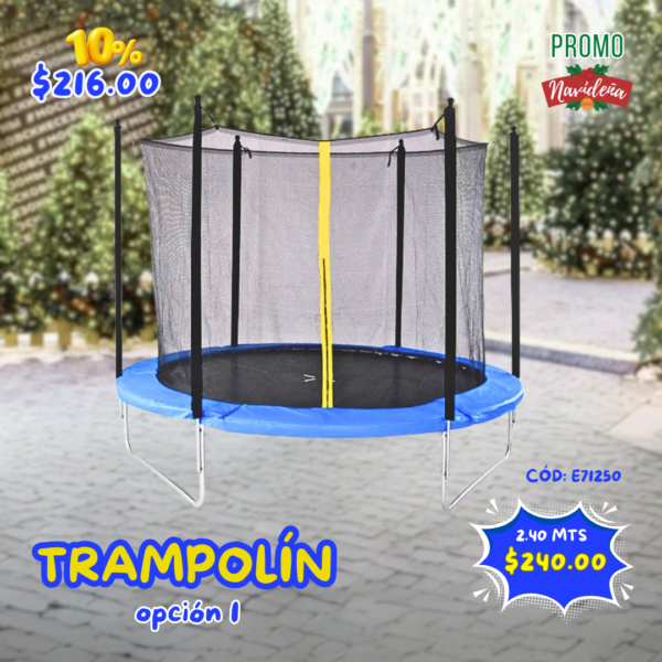 TRAMPOLINE 8FT 1CJ TX-TF-8FT REF TX-RF-8FT