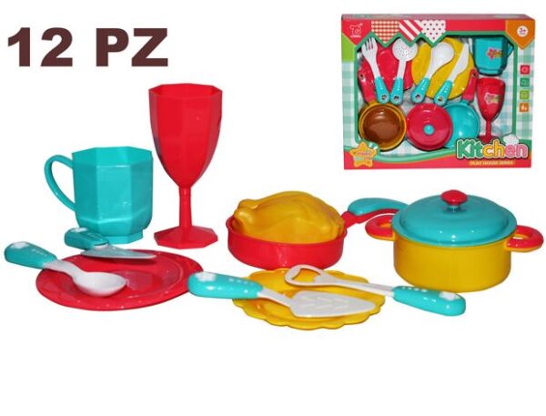 SET DE COCINA INFANTIL C/ACCESORIOS REF:347