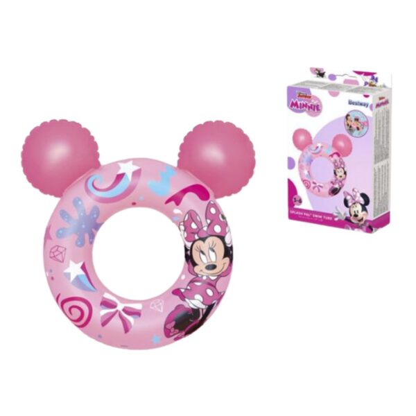 FLOTADOR CIRCULAR SPLASH PAL MINNIE REF:9102N (65CMX66CMX14CM)