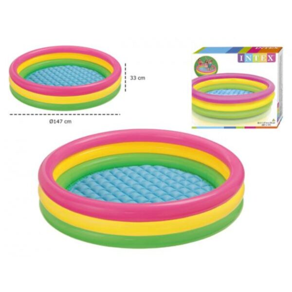 PISCINA INFLABLE SUNSET REF:57422NP/574223(147X33CM)