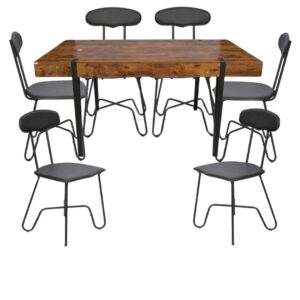 JUEGO COMEDOR REF:LY-N0980 (1+6 SILLAS)
