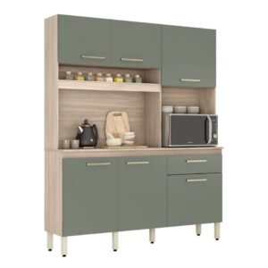KIT COCINA 6P 1G ALAMO - AVENA/MENTA - AVENA/MENTA REF:91601/178