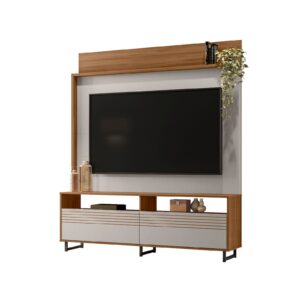 CENTRO DE ENTRETENIMIENTO P/TV 65" REF:NT1300 270FREIJO TREND/OFF WHITE TX 185X160X36 CM