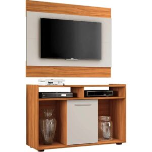 COMBO PANEL + RACK SHOW TV HASTA 43" REF:52146 241FREIJO TREND/OFF WHITE