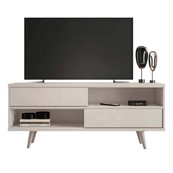 BANCADA/RACK P/ TV NT 1180 HECHO EM MDP - REF 276#OFF WHI TX#OFF WHI TX