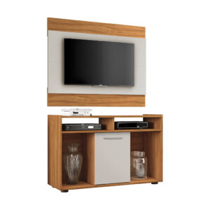 COMBO PANEL + RACK SHOW TV HASTA 50" REF:52146 241FREIJO TREND/OFF WHITE