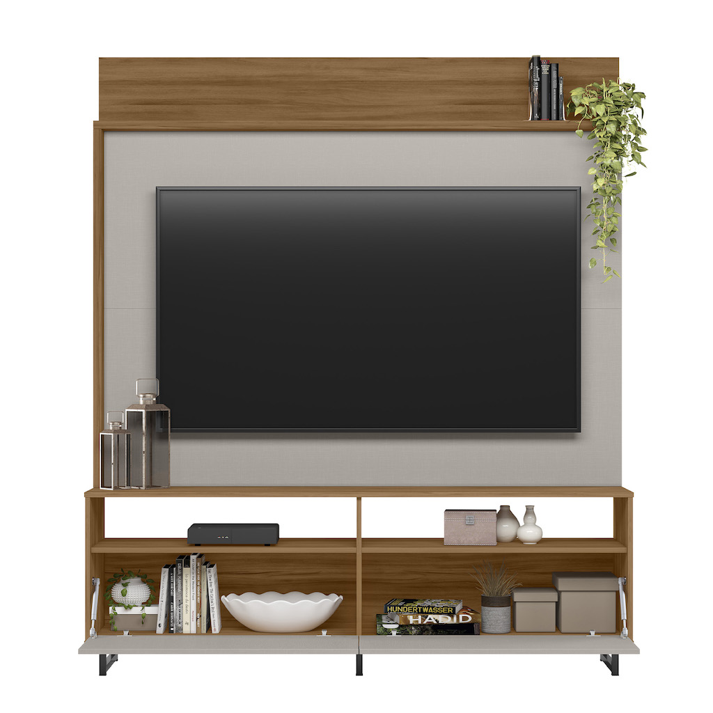 CENTRO DE ENTRETENIMIENTO P/TV 65" REF:NT1300 COLOR OFF WHITE/MADERA - Image 4