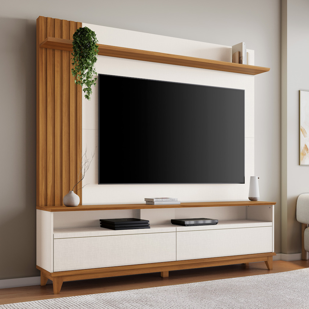 HOME P/ TV NT 1335 HECHO EN MDP - REF 275#OFF WHI TX#FREI TRE - Image 2
