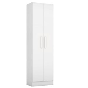 ARMARIO MULTIUSO 2 PUERTAS NT4045 COLOR BLANCO 173X47X32 CM