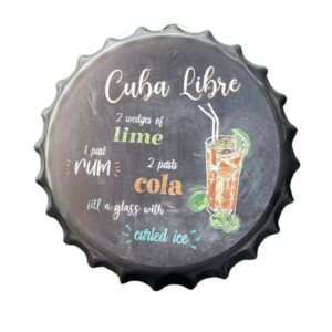 APLIQUE TAPA COKTEL 2D 40CM SURT 6 REF 22477