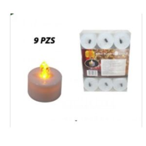 ADORNO VELA C /LUZ X12 PZ LED REF:AL-82014