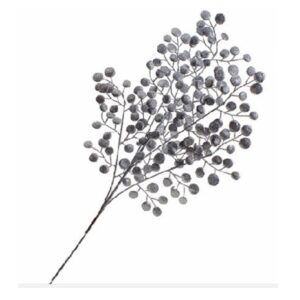 FLOR ARTIFICIAL RELLENO 94X20CM PLATEADO REF: 831-AMX011-310C