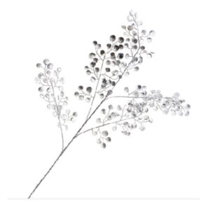 FLOR ARTIFICIAL RELLENO 94X20CM PLATEADO REF: 831-AMX011-311C