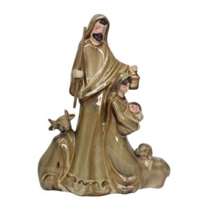 ADORNO NAV. SAGRADA FAMILIA REF: 200-0900033 17X7.5X21.5CM