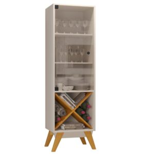 CRISTALERO BAR GRACA 1P REF:7400-154 158X44X39CM OFF WHITE/CINAMOMO