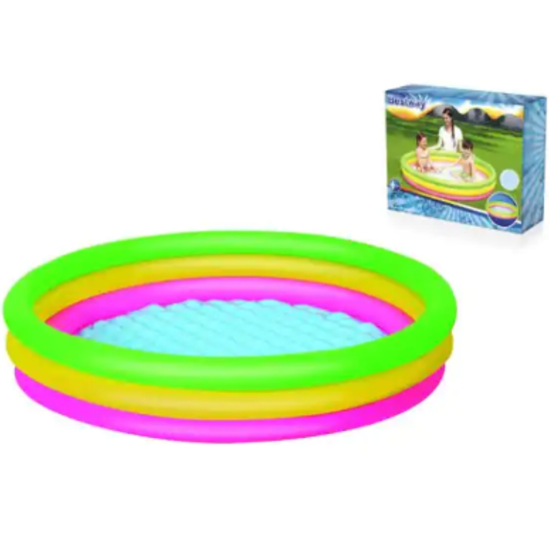 PISCINA INFLABLE ACOLCHONADA 51103B/900552 (1.52X30CM)