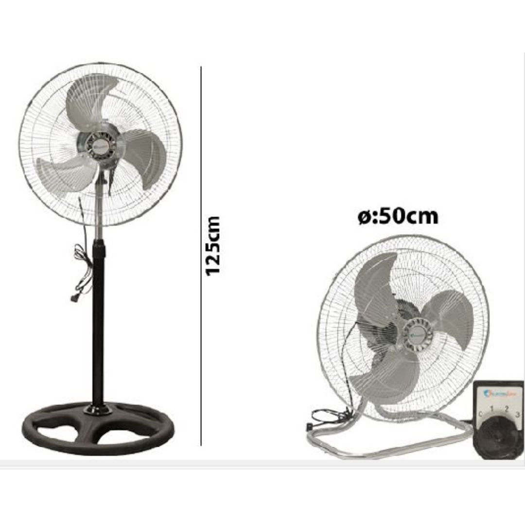 VENTILADOR 18" 3 EN 1 ASPAS METAL REF:FL4532