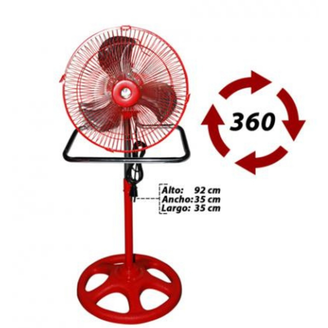 VENTILADOR 3 IN 1 COL.SURT.REF:MY-1288 12" (360)