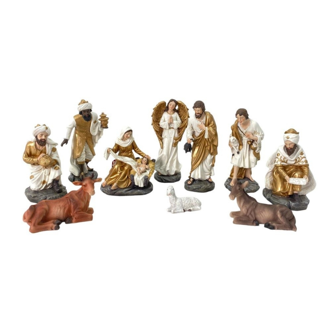 ADORNO NAV. NACIMIENTO X11PZ. 20CM REF: 100-0200071