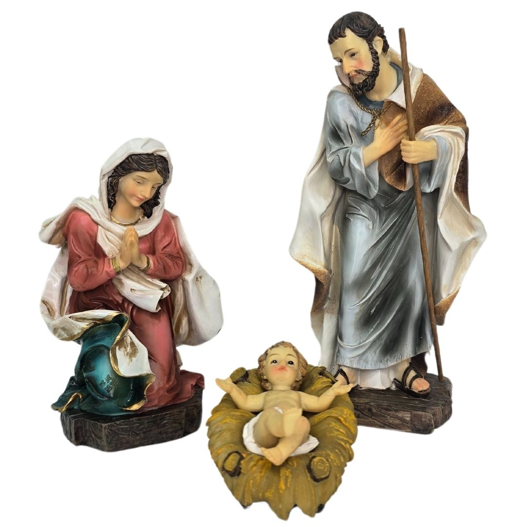 ADORNO NAV. SAGRADA FAMILIA 20 CM X3 PZ. REF: 100-4900114