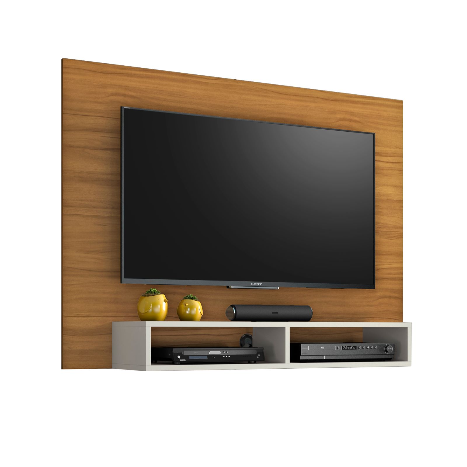 PANEL P/TV EROS HASTA 50″ REF:52130 220NOGALTREND 89X120X28 CM