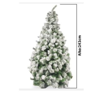 ARBOL GANCHO ARDILLA PET + PVC ASPEN NEVADO DE 8 P