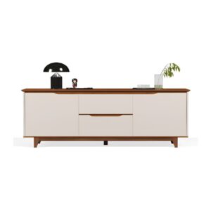 BUFETERA FLOW DE MADERA DE MDP 2 PUERTAS C/CAJONES