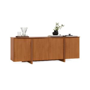 BUFETERA FLOW SENSE DE MADERA DE MDP 4 PUERTAS FRE